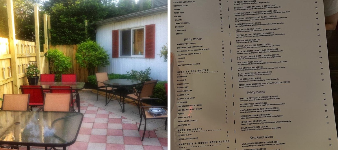 Mi Scuzi Menu
